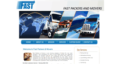 Desktop Screenshot of fastpackersmovers.com